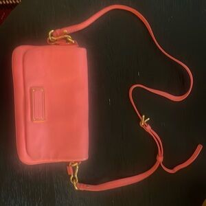 Pink crossbody bag